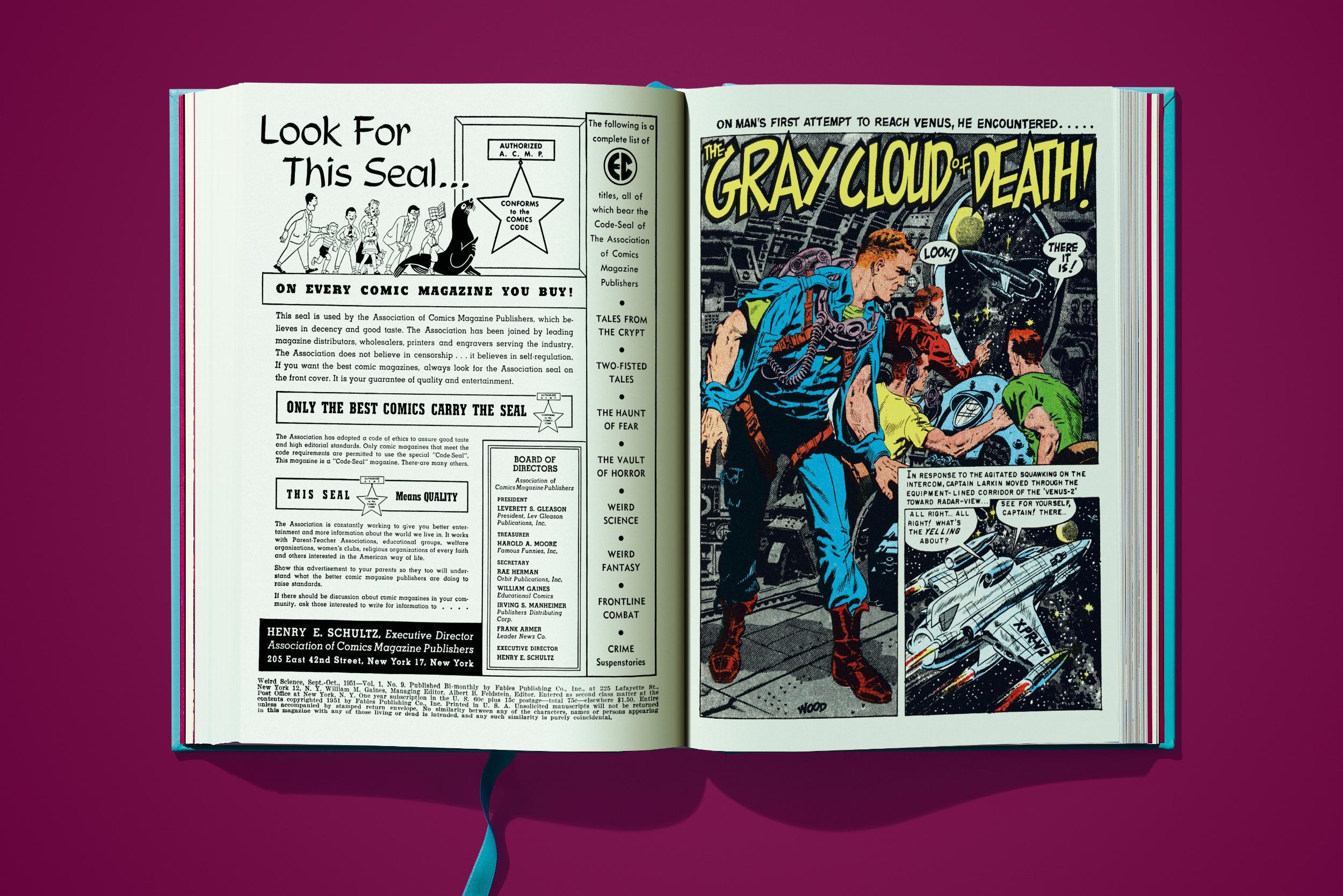 Library EC Comics Science étrange. Vol. 1. Livre de l'édition Collector limitée en vente 8