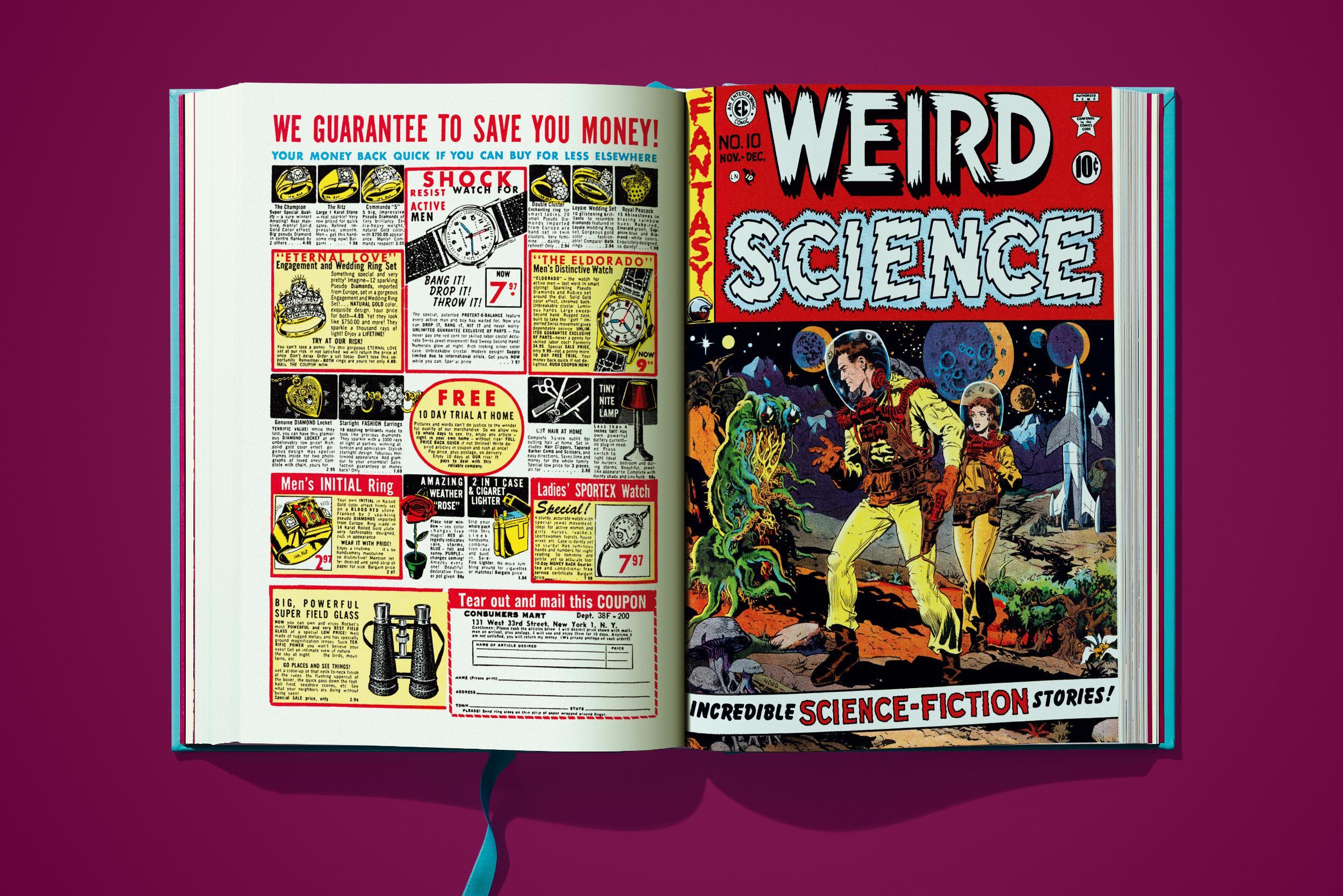 Library EC Comics Science étrange. Vol. 1. Livre de l'édition Collector limitée en vente 10