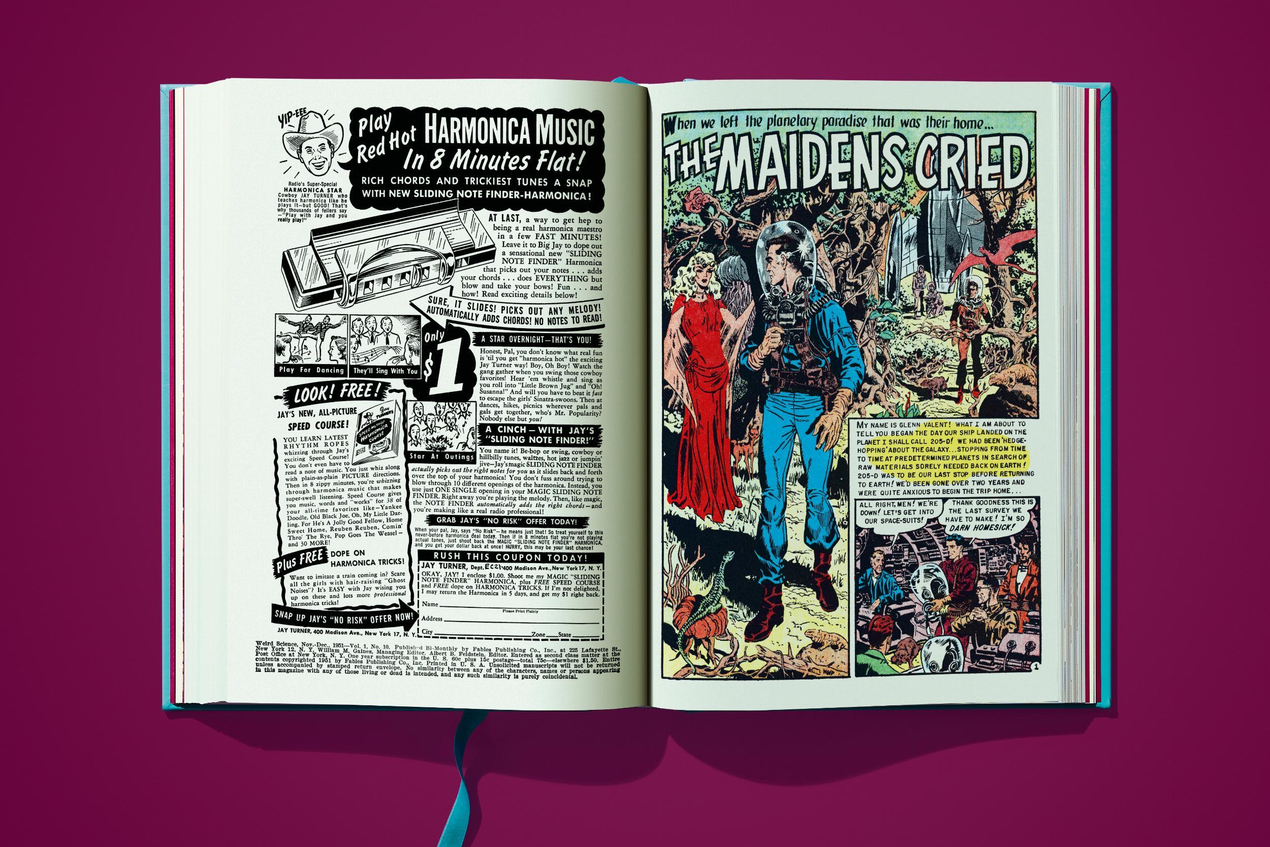 Library EC Comics Science étrange. Vol. 1. Livre de l'édition Collector limitée en vente 11