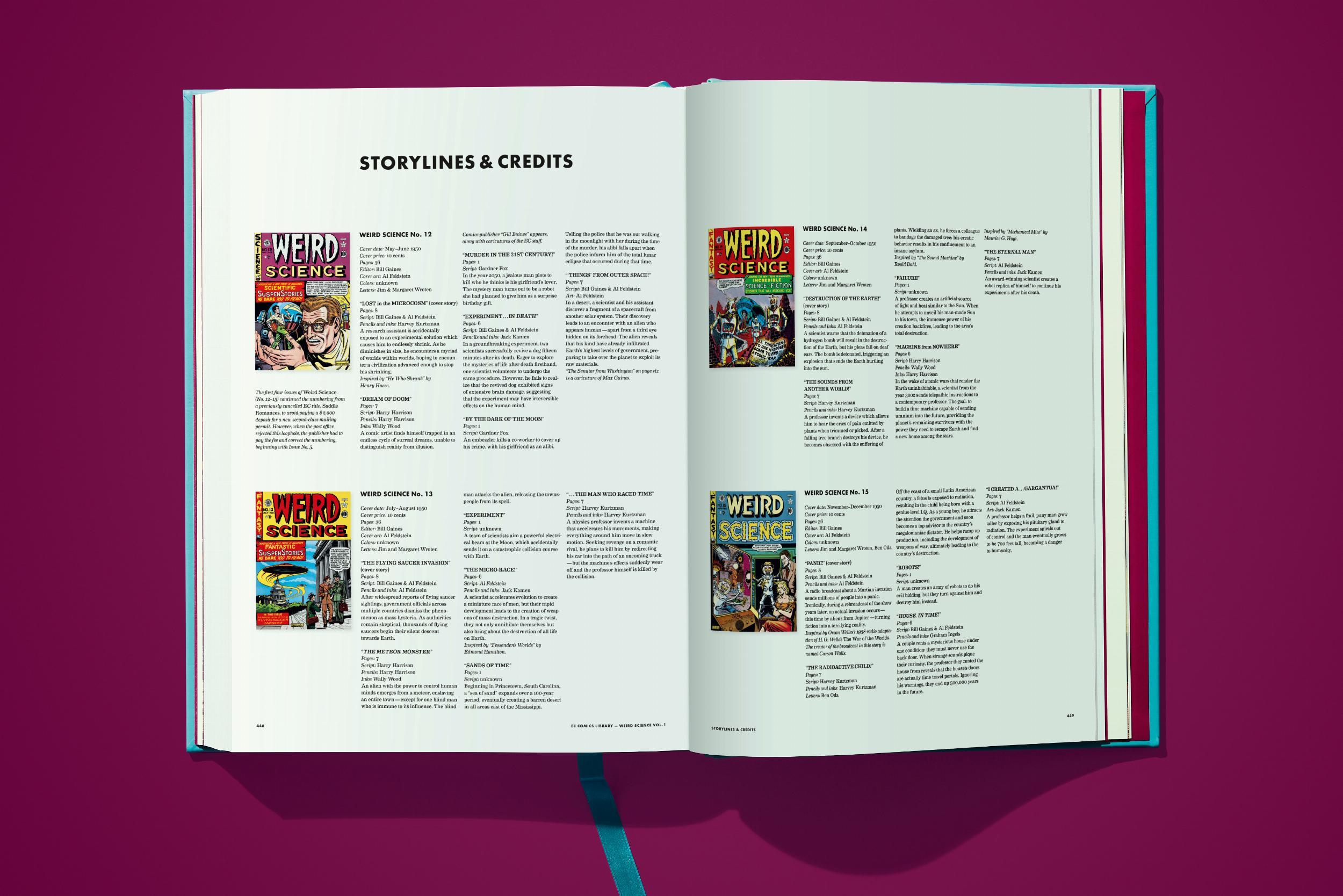 Library EC Comics Science étrange. Vol. 1. Livre de l'édition Collector limitée en vente 13