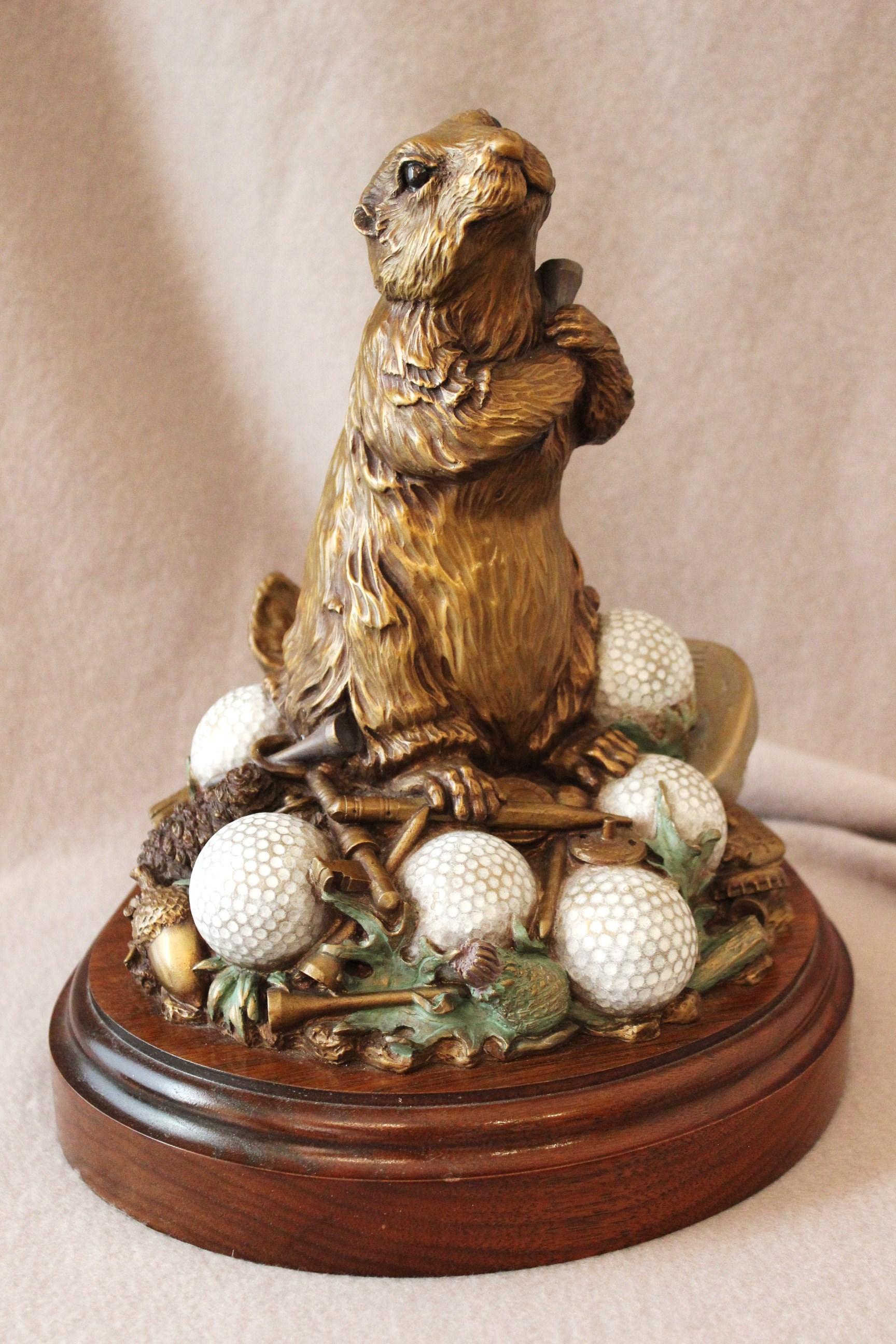 In the Rough - Sculpture by E.C. Wynne