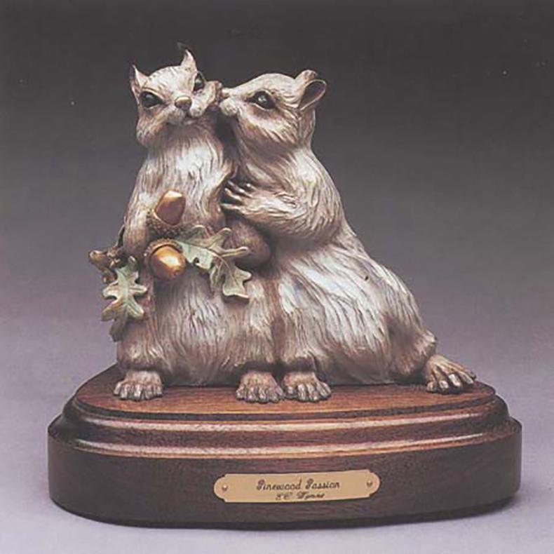 Pinewood Passion - Sculpture by E.C. Wynne