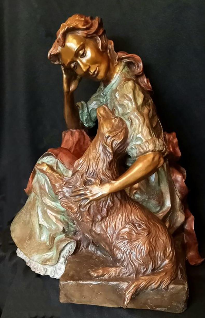 Unconditional Love - Sculpture by E.C. Wynne