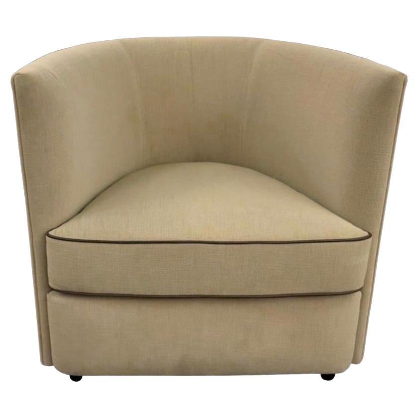 Fauteuil club rembourré Ecart Design/One en vente