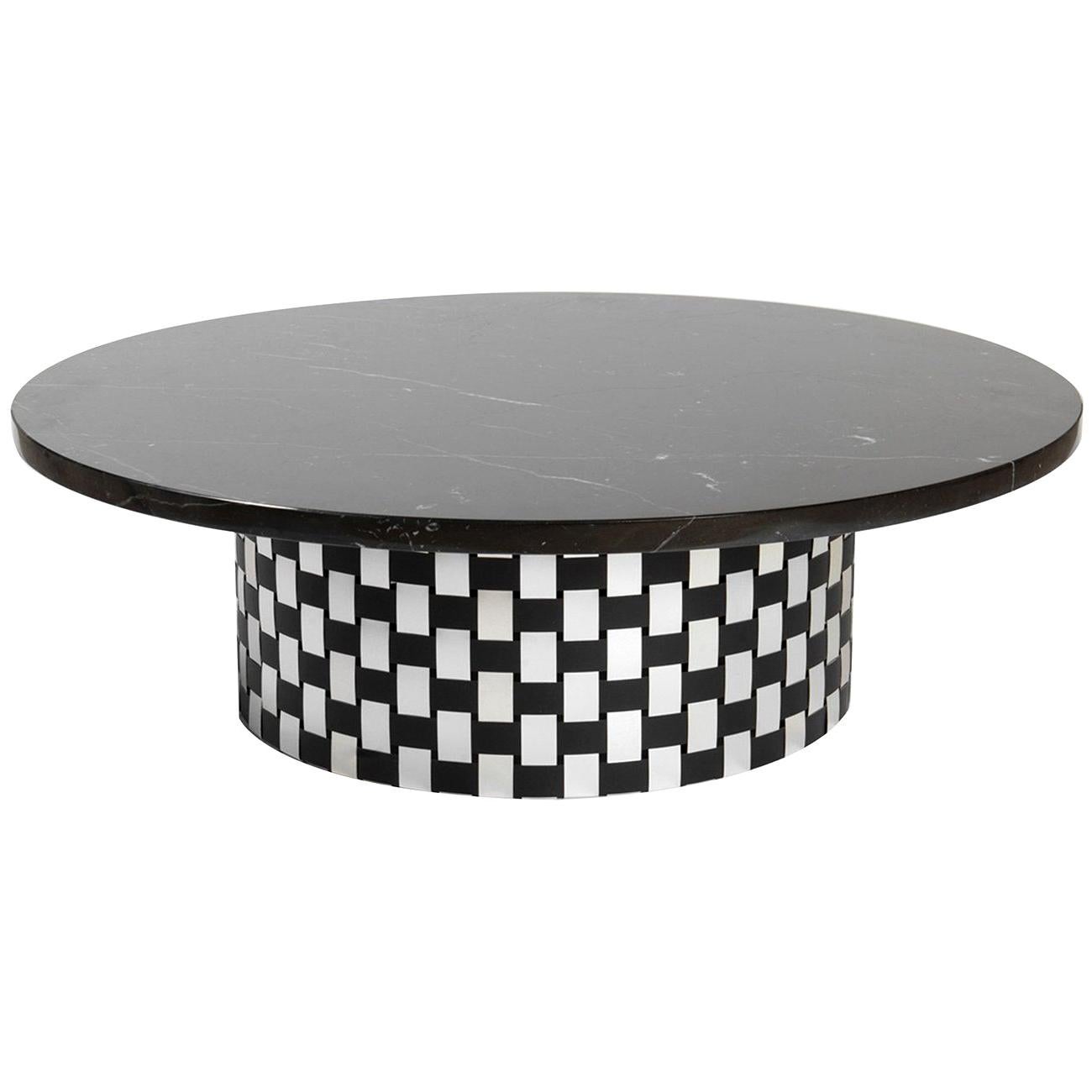 Ecate Black Coffee Table  For Sale