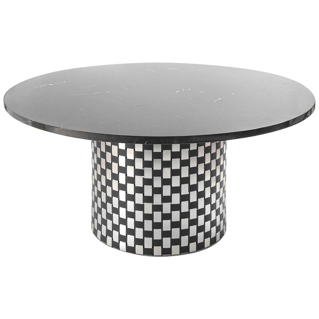 Ecate Black Coffee Table For Sale