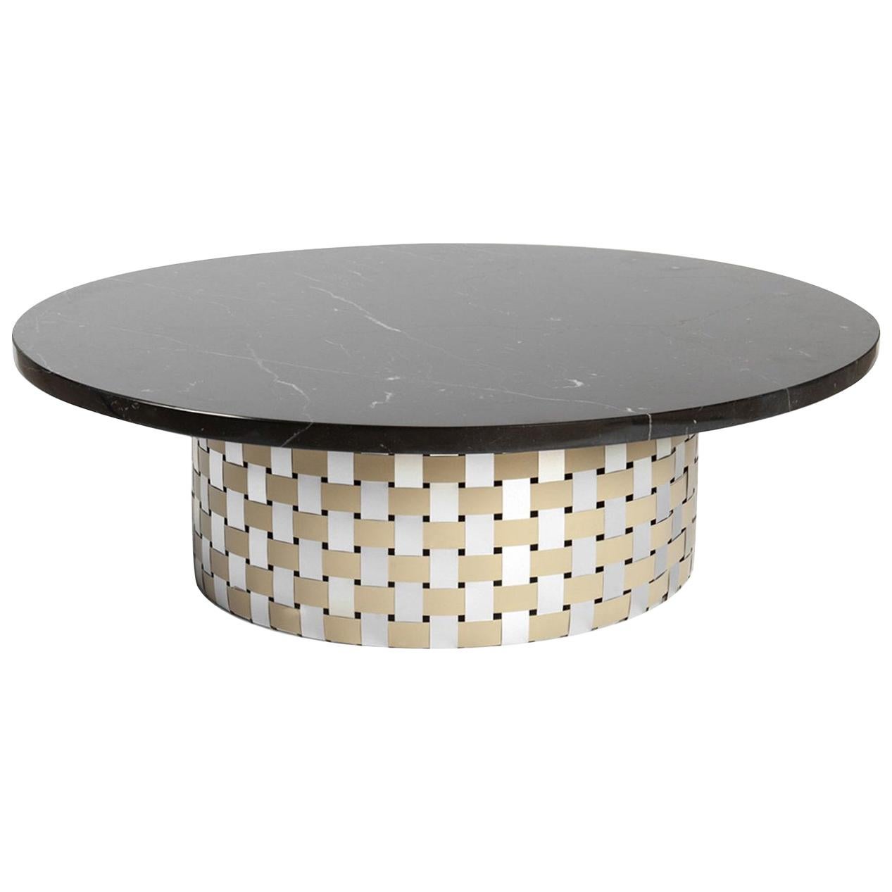 Ecate Gold Coffee Table  For Sale