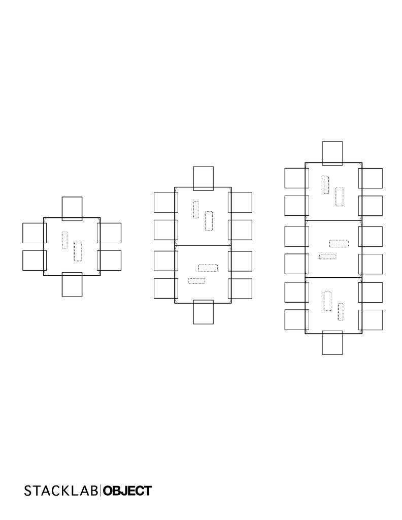 Stacklab,  14 Seater - ECC Dining Table For Sale 3