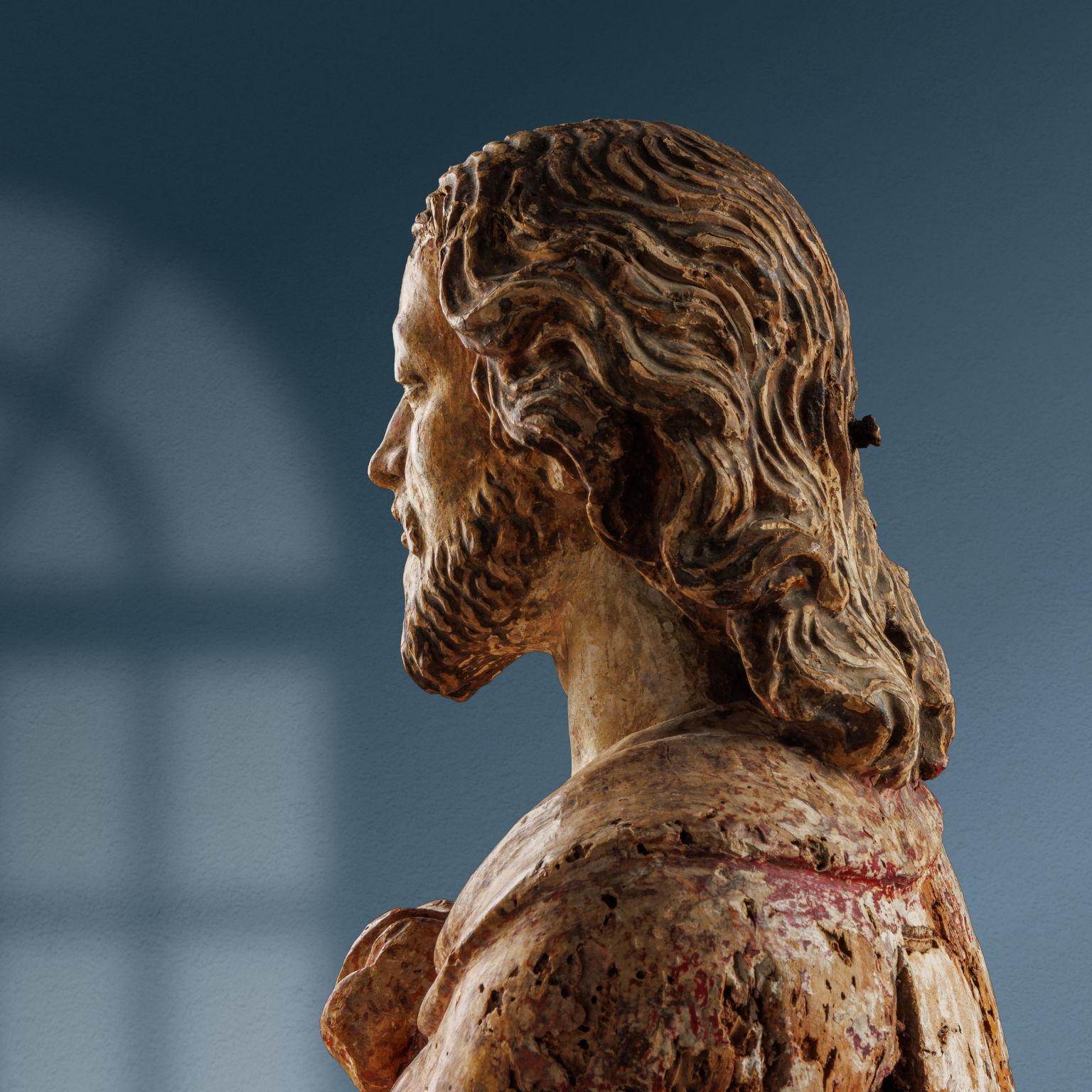 Italian Ecce Homo. Sculptor active in Lombardy, mid-16th century For Sale