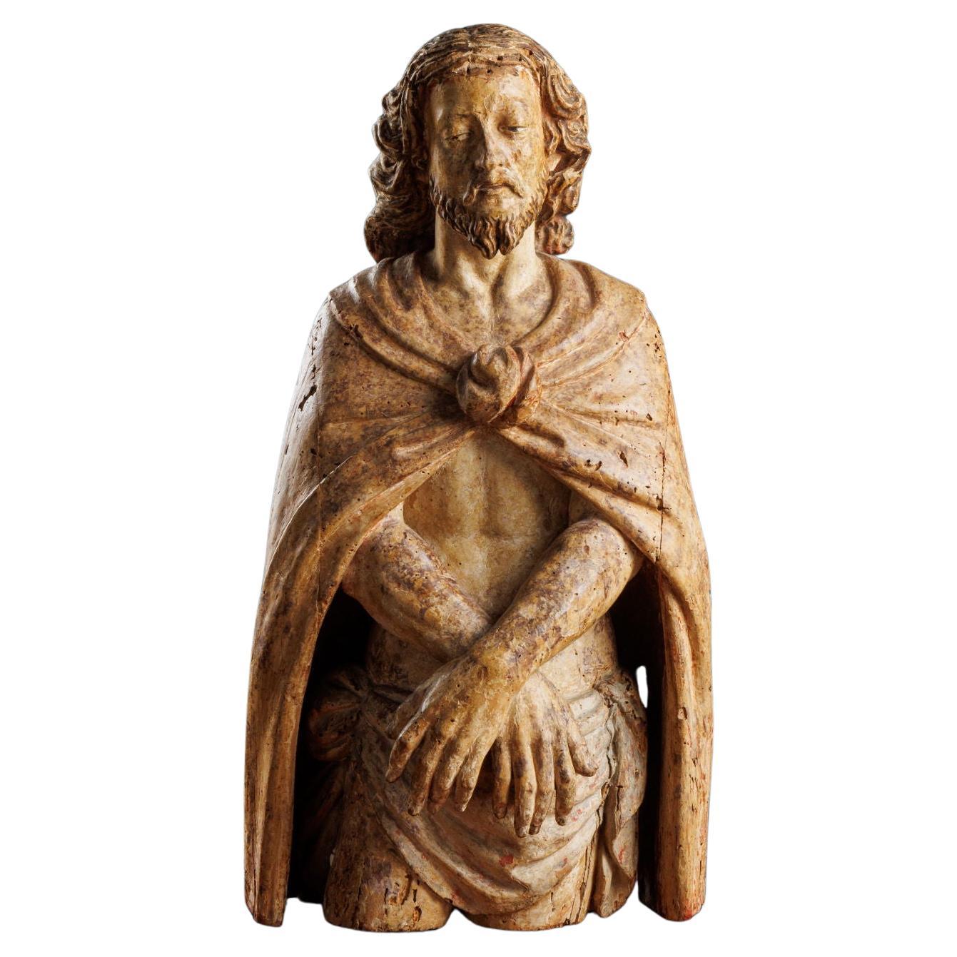 Ecce Homo. Sculptor active in Lombardy, mid-16th century For Sale