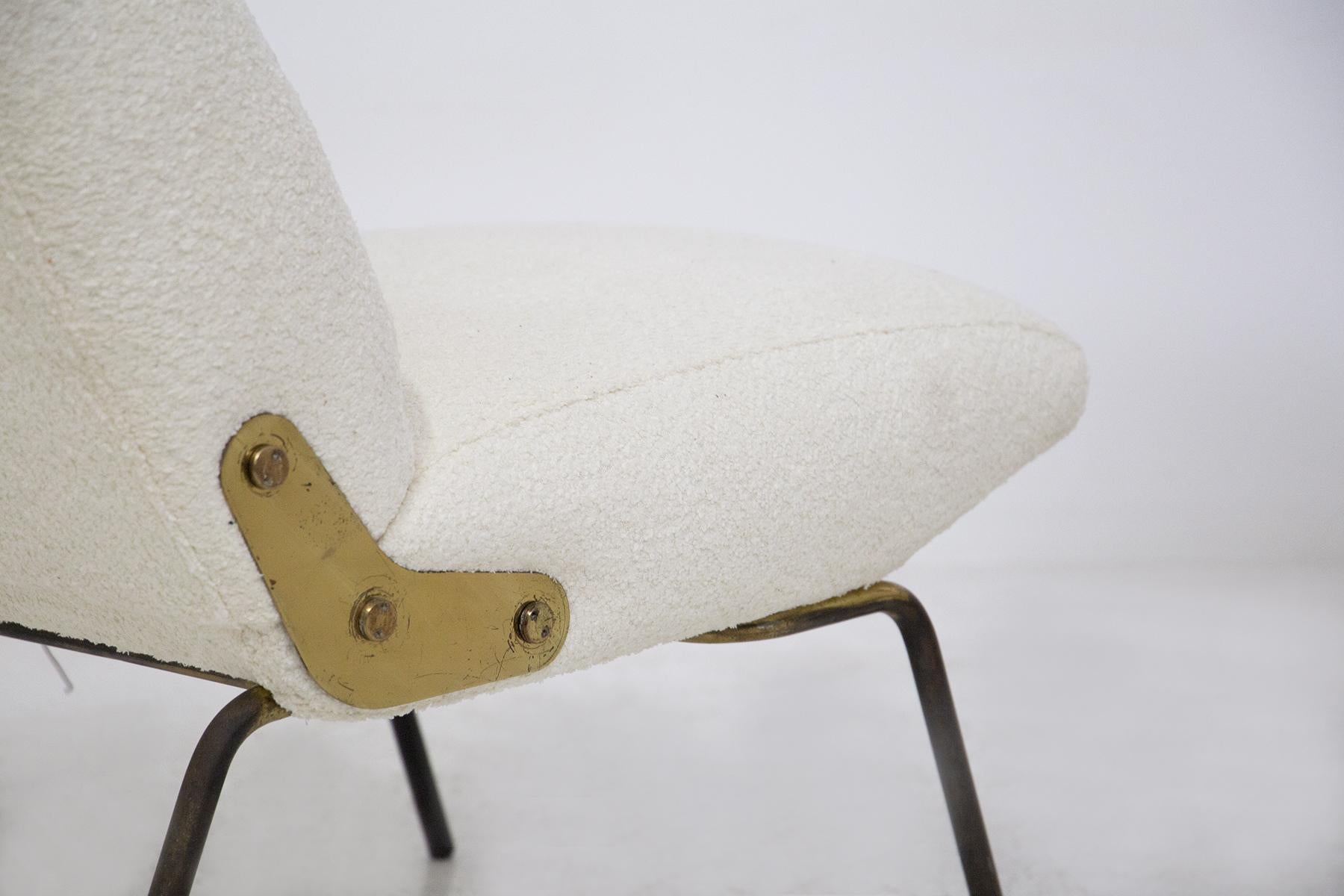 Mid-Century Modern Eccentric Delfino Armchairs by Erberto Carboni for Arflex