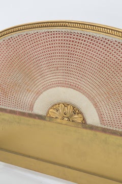 Eccentric Vintage Gilded Wood Double Bed