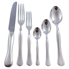 Eccentrica by Rosenthal Juego de Cubiertos Bulgari de Plata de Ley 54 uds. Modernist Din