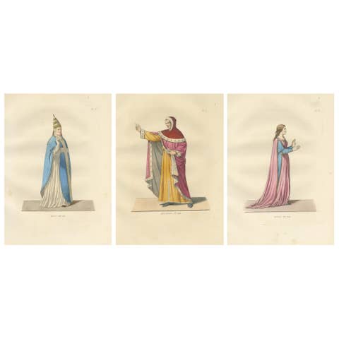 Ecclesiastical and Civic Dress in Renaissance Italy: Pope, Judge, Lady - 1845