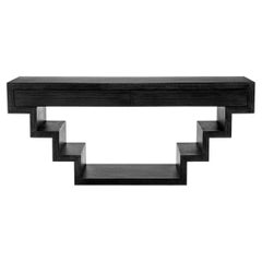Ecco Black Console Table