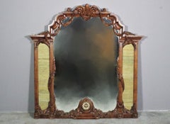 Ecco la traduzione in americano della descrizione:  1960s Wooden Mirror with In