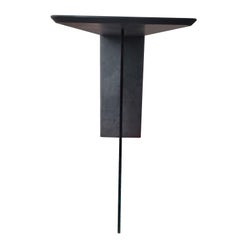 ECCO Tavolo Consolle Design in Marmo e Cristallo Ardesia Ossido Meddel Spagna Joaquín Moll