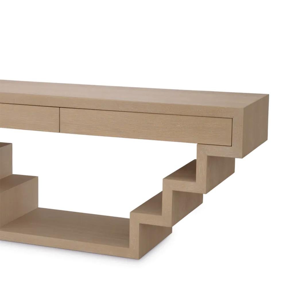 Placage Table console Oak Oak Ecco en vente