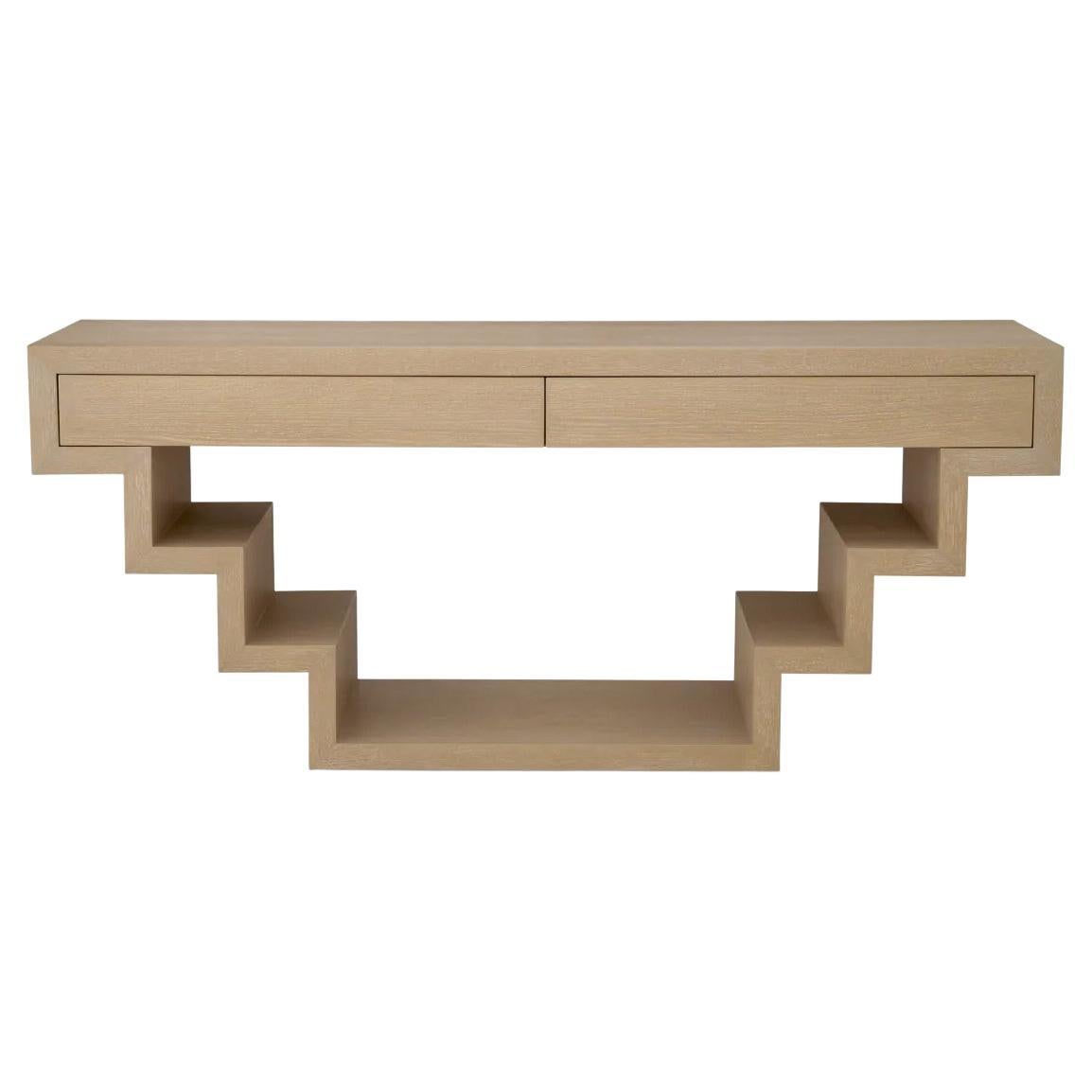 Ecco Oak Console Table