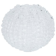 'Echinus in Opaline' Glass Sculpture Centrepiece by Katherine Huskie