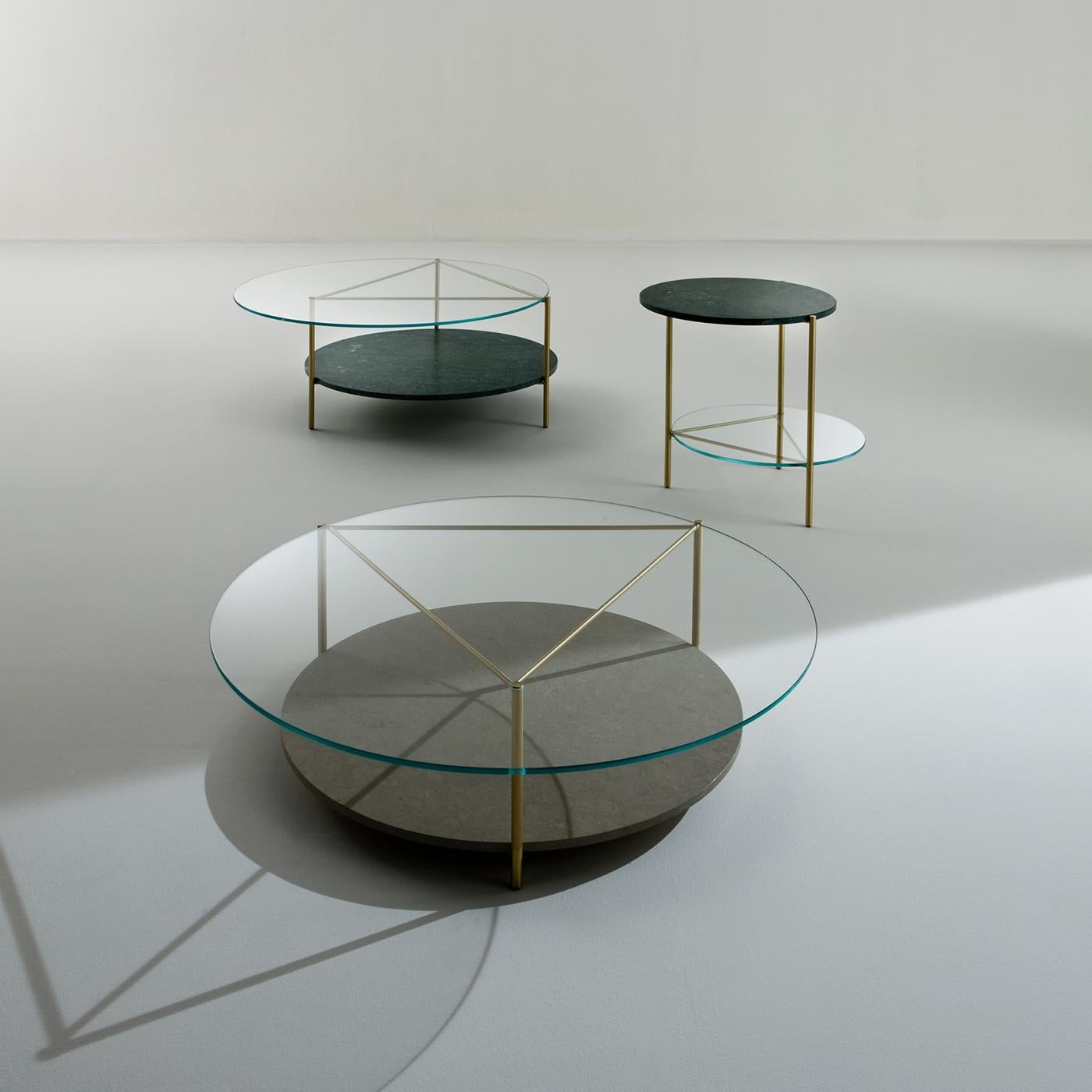 Modern Echo Coffee Table by Bartoli Design For Sale