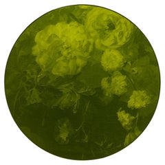 Echo Installation Solo Green Wall Sculpture by Corine Vanvoorbergen