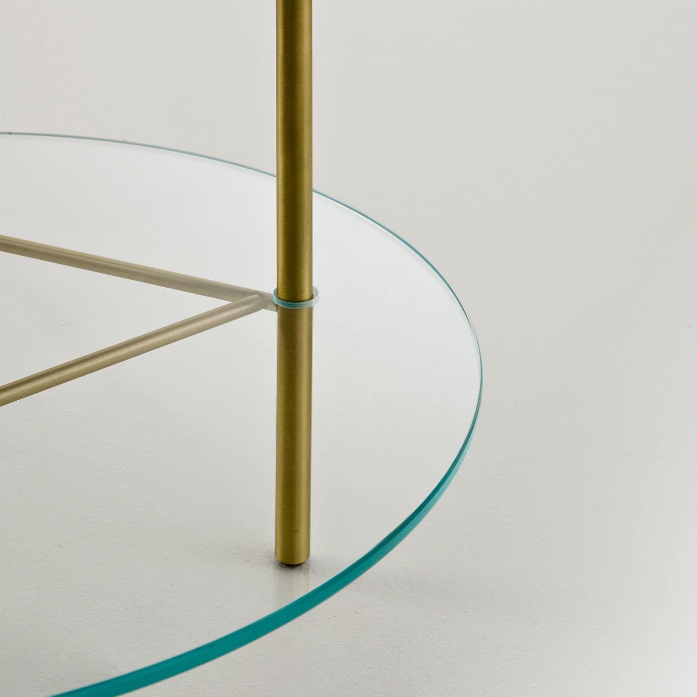 Italian Echo Side Table by Bartoli Design For Sale