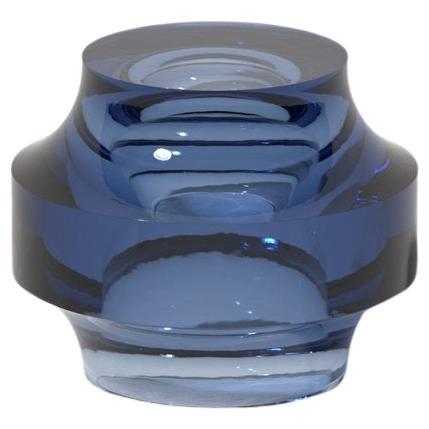 Echo Side Table I in Ocean, Translucent Polyurethane Resin by Ian Cochran