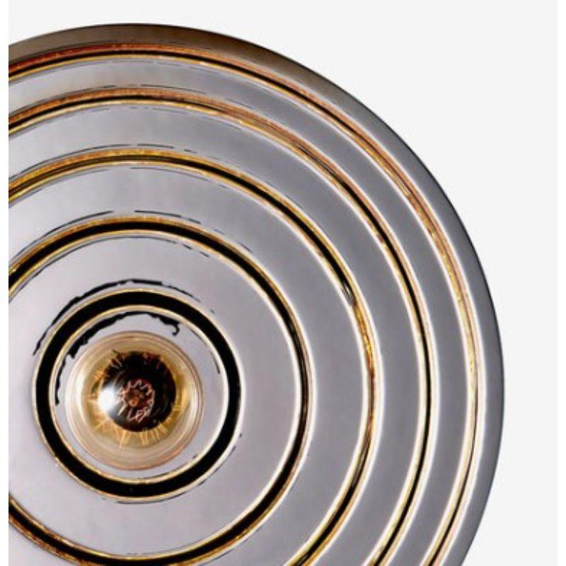 Altro Echo, Argento, Lampada da parete, Grande di Radar in vendita