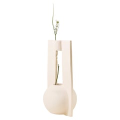 Vase sculptural en céramique fabriqué à la main Echo