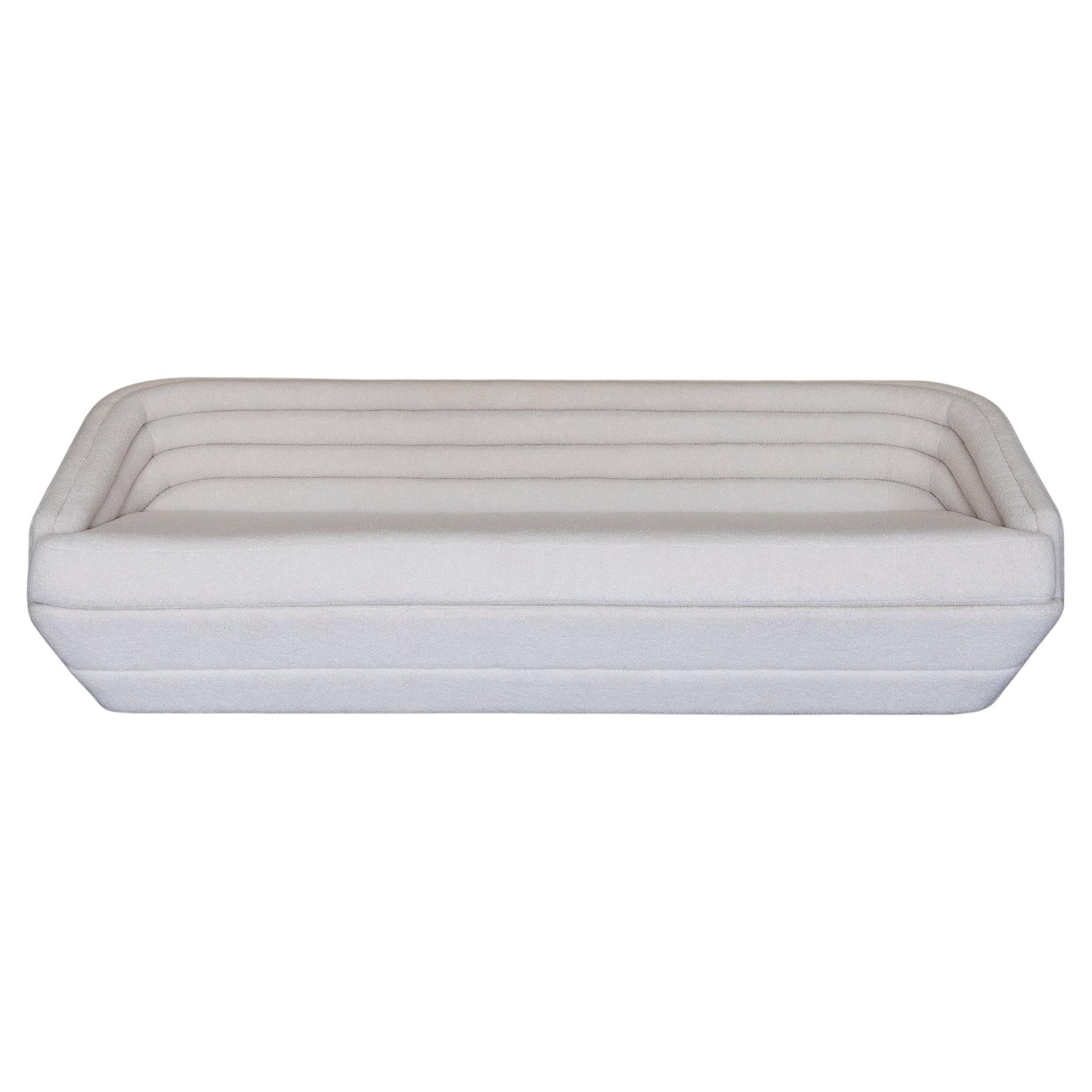 Divano ECHO - Boucle Tranquillo Whiting di SHO MODERN in vendita