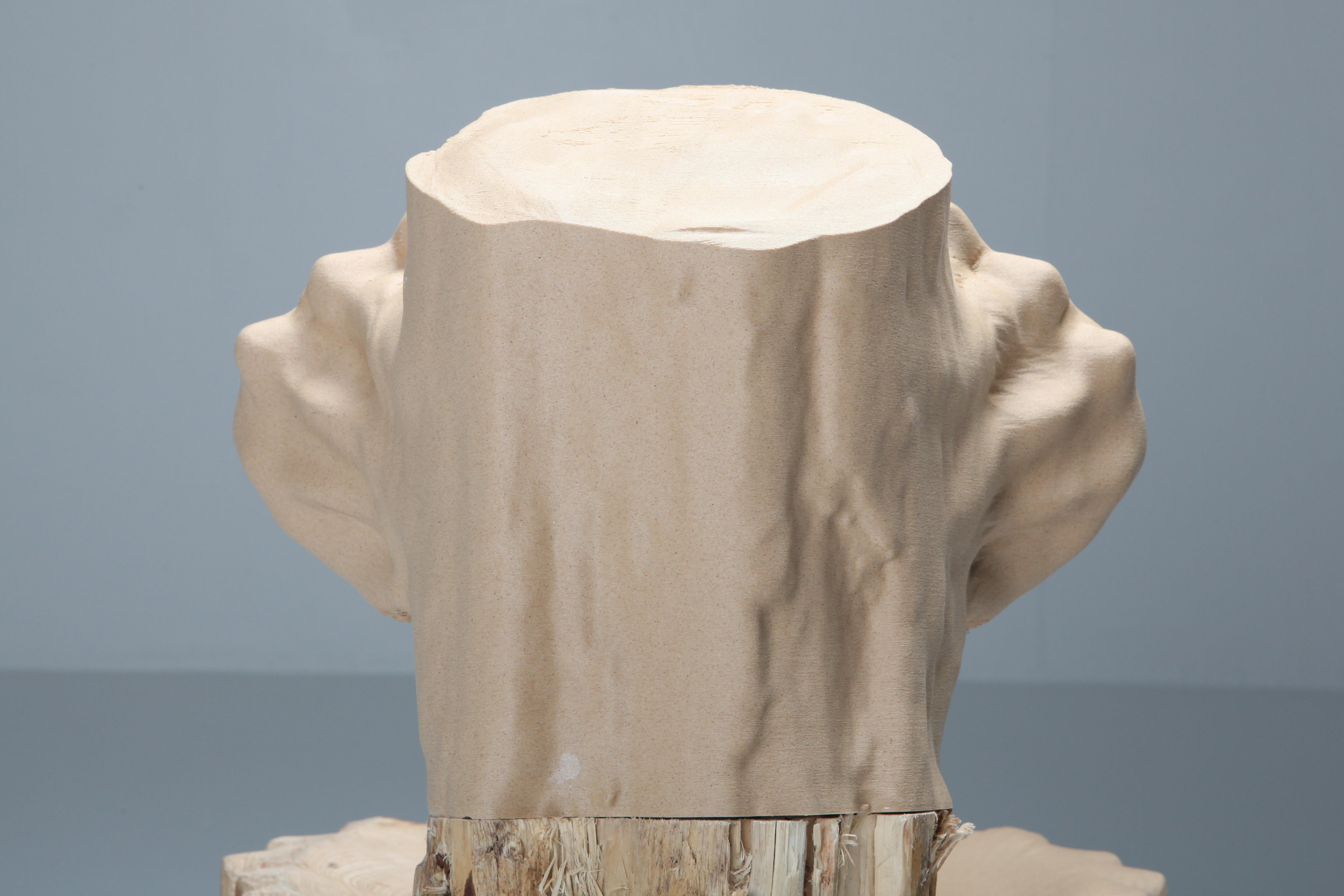 'Echo Stool Teeth' Contemporary Wooden Chair, Schimmel & Schweikle, 2020 9