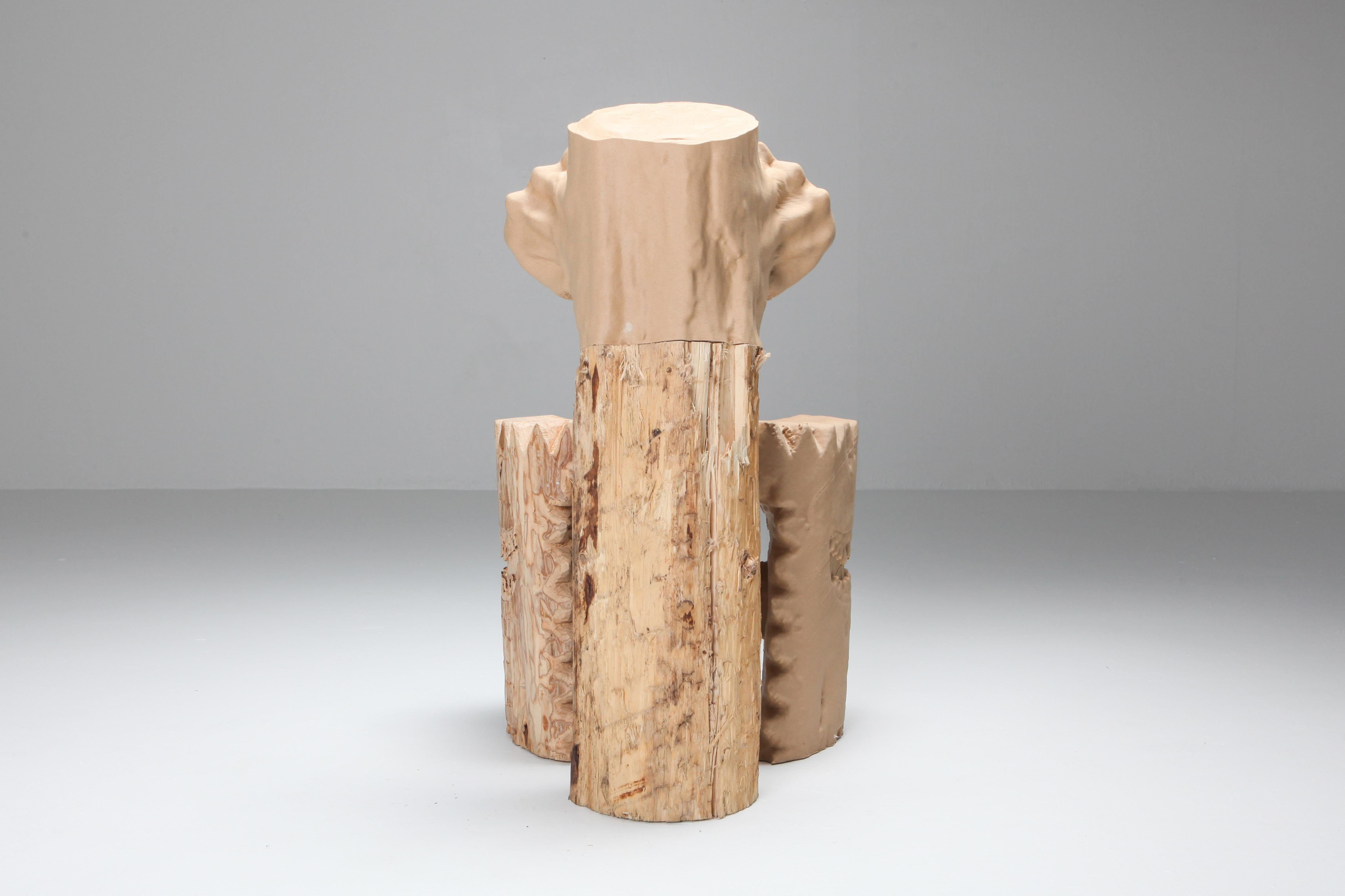 'Echo Stool Teeth' Contemporary Wooden Chair, Schimmel & Schweikle, 2020 2