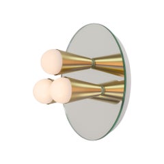 Echo Three-Sconce / Flush Mount en laiton, de Souda, en stock