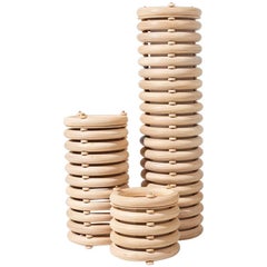 Purple Pedestals and Columns