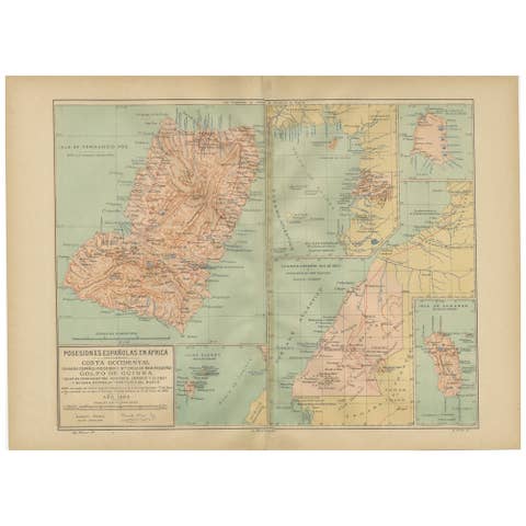 Echoes of Empire: Spanish Territories in West Africa, 1903