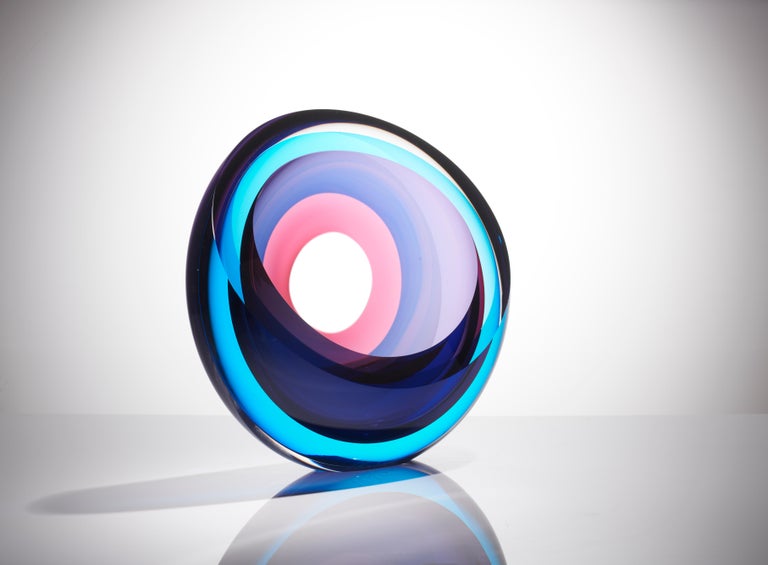 Contemporary Glass Centerpiece by Tim Rawlinson, 2022 For Sale at 1stDibs