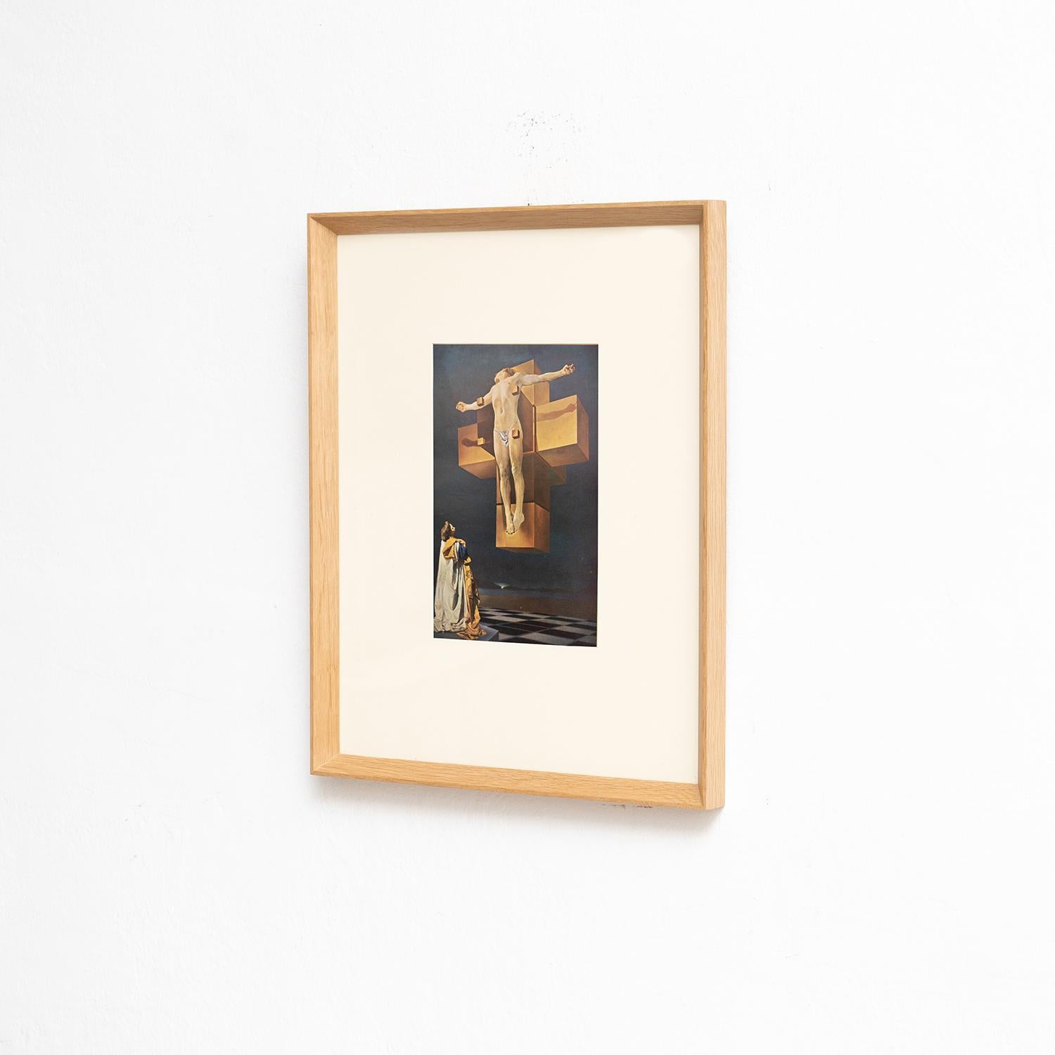 Echos des Surrealismus: Salvador Dalís Farbklischee-Druck von 1957 (Moderne der Mitte des Jahrhunderts) im Angebot