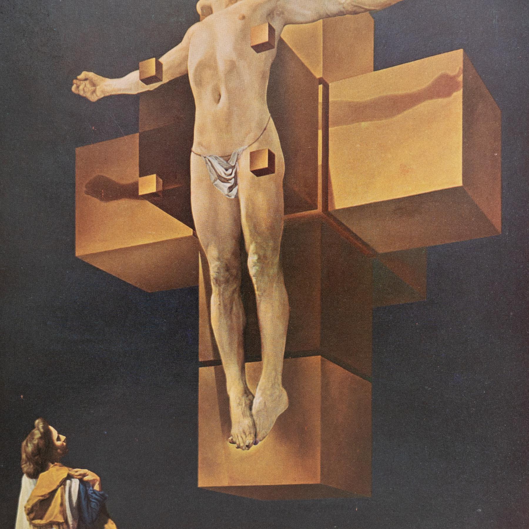 Echos des Surrealismus: Salvador Dalís Farbklischee-Druck von 1957 (Französisch) im Angebot