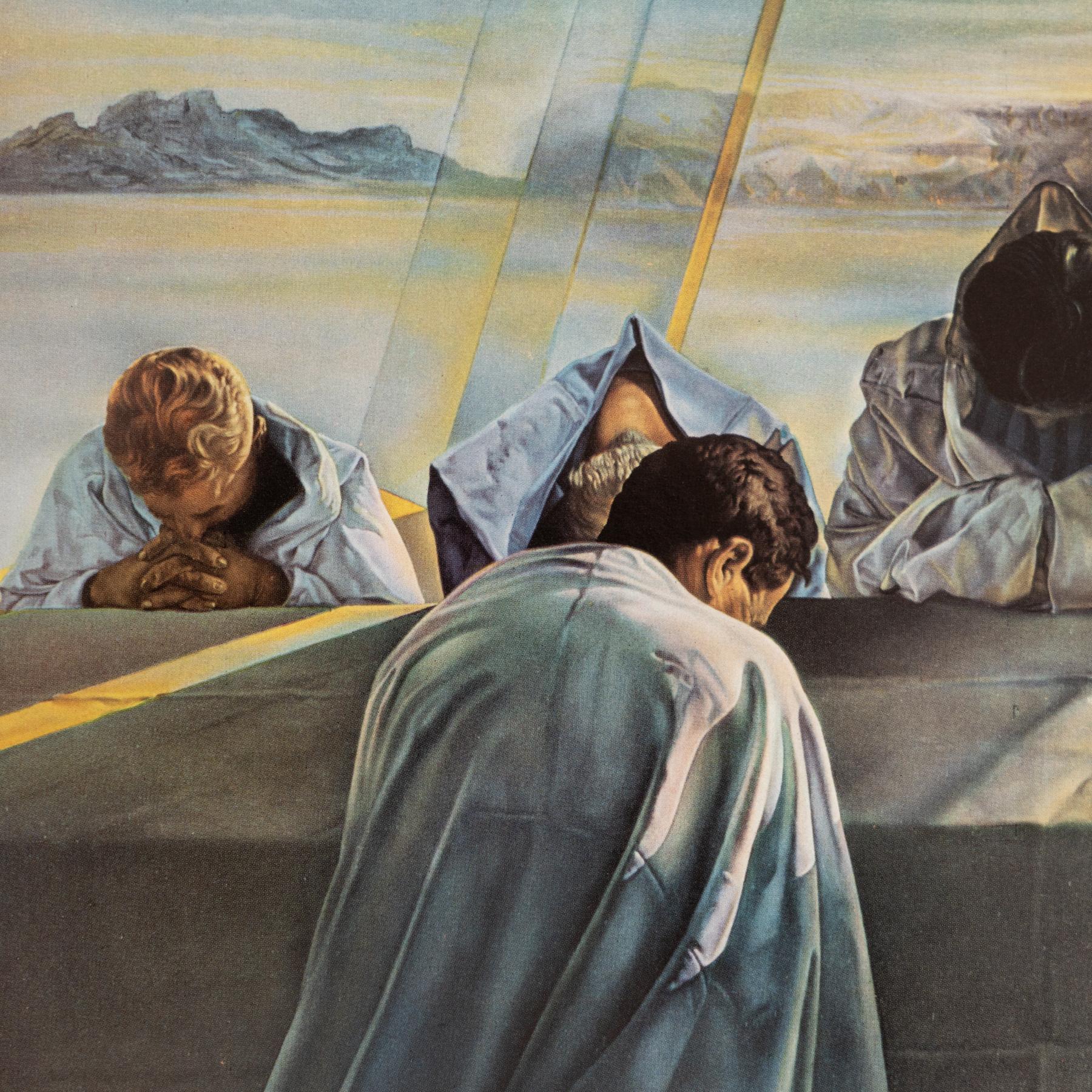 Echos des Surrealismus: Salvador Dalís Farbklischee-Druck von 1957 (Französisch) im Angebot