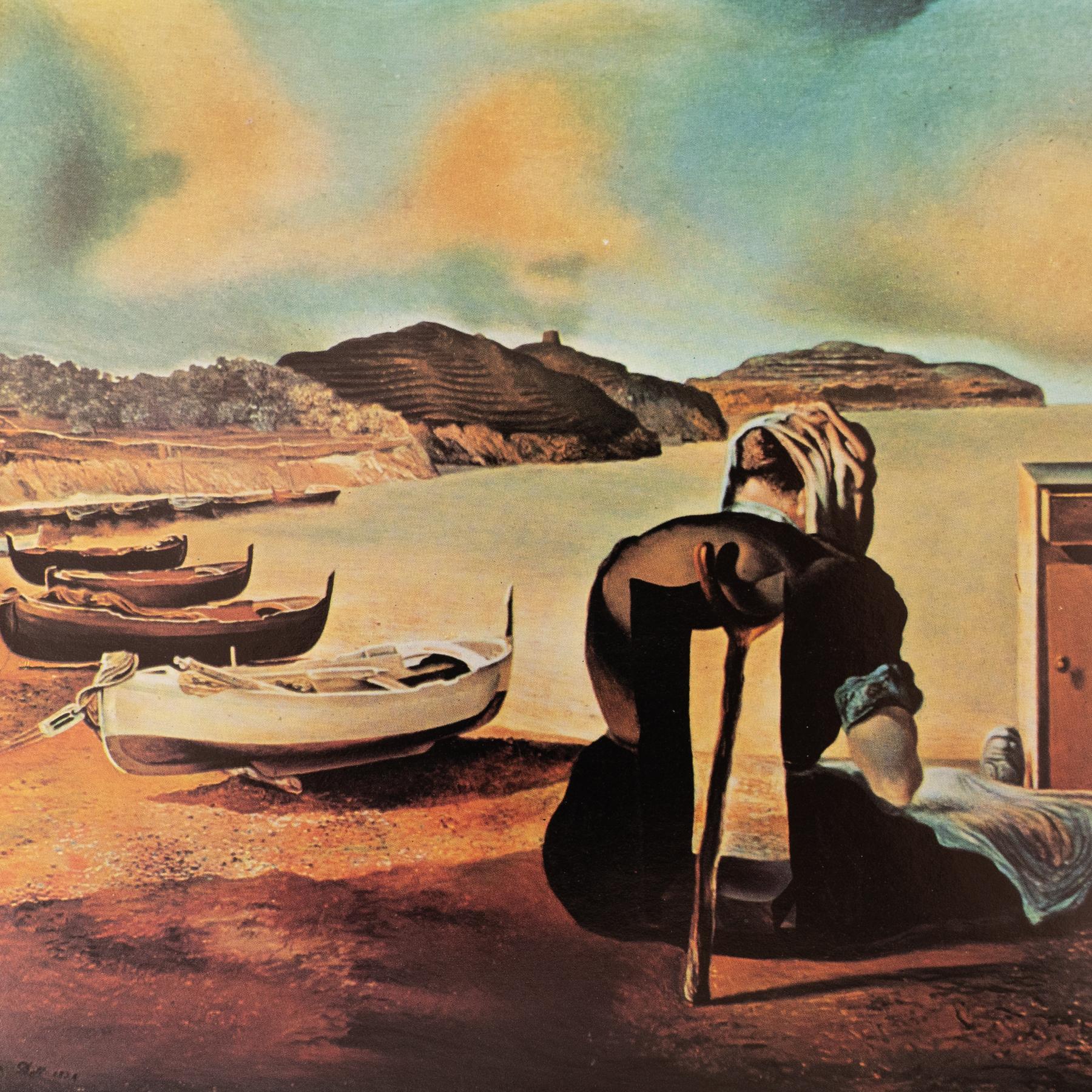 Milieu du XXe siècle Echo du surréalisme : La gravure Cliché couleur de Salvador Dalí en 1957 en vente