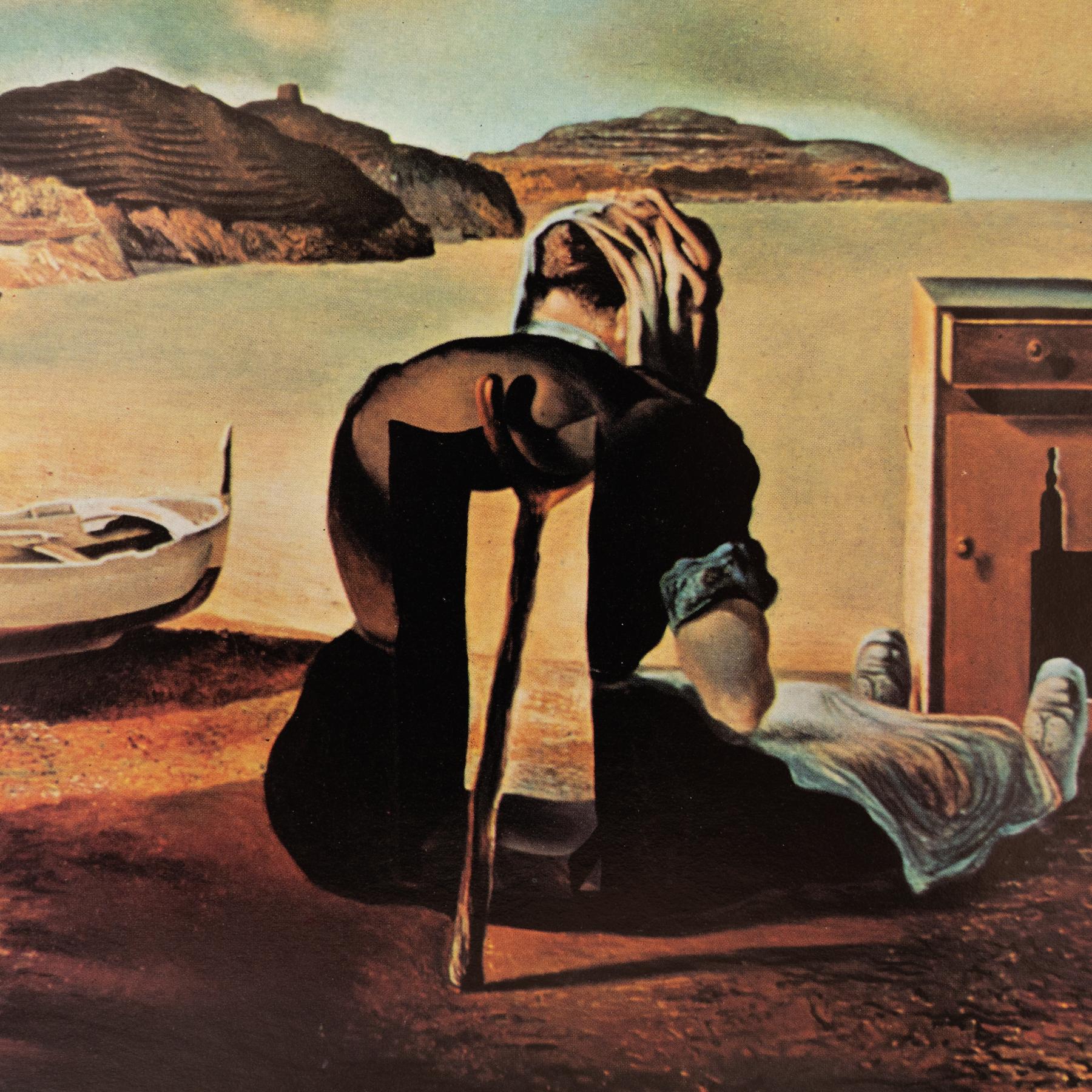 Papier Echo du surréalisme : La gravure Cliché couleur de Salvador Dalí en 1957 en vente