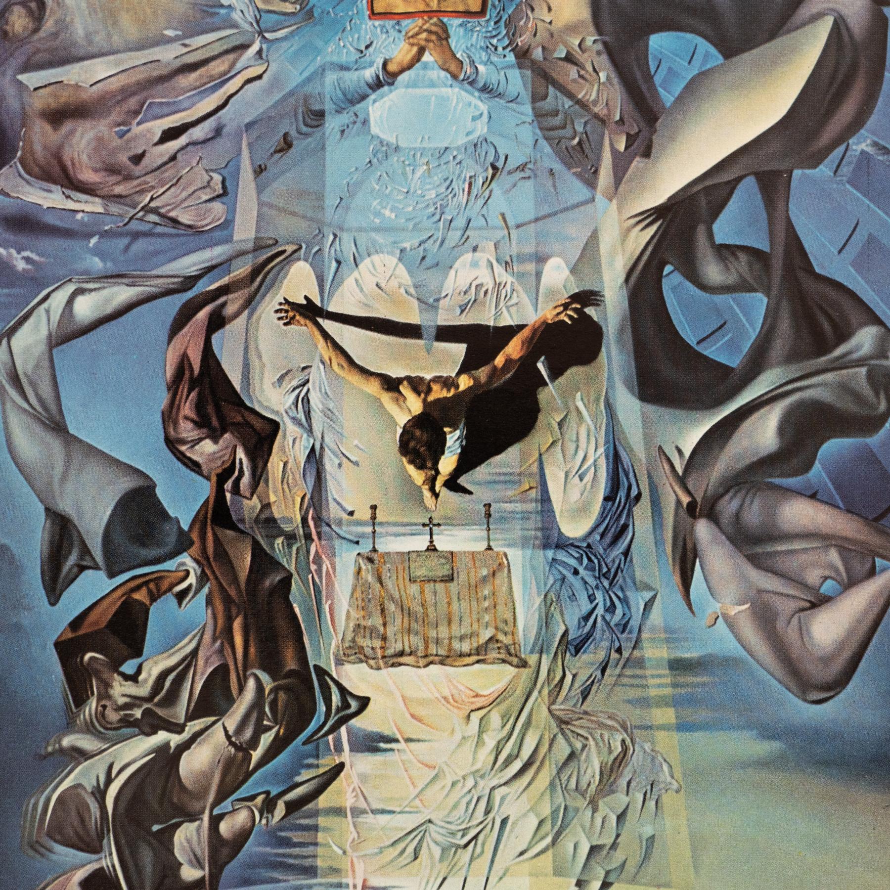 Echos des Surrealismus: Salvador Dalís Farbklischee-Druck von 1957 im Angebot 1