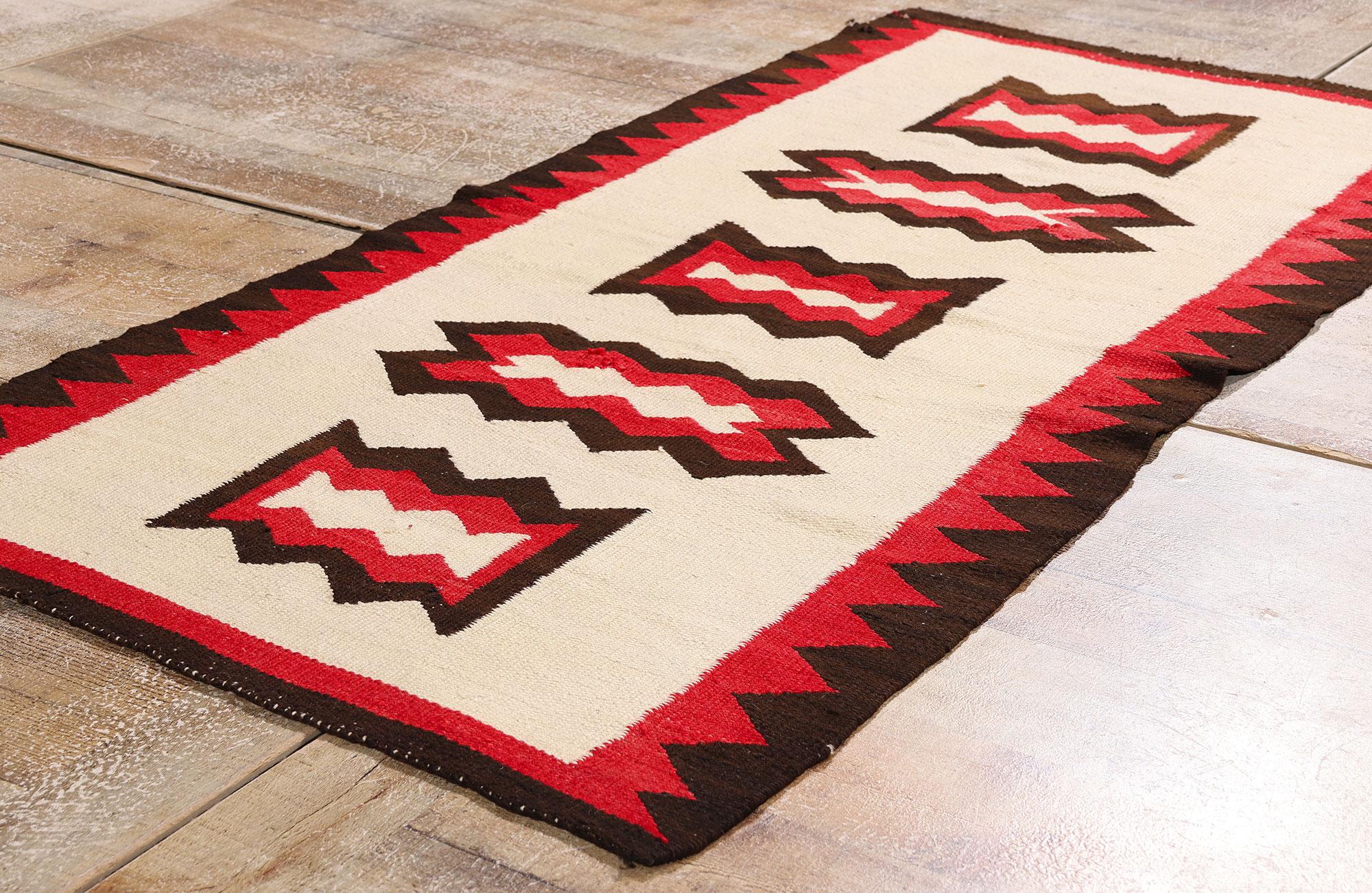 Coloniale spagnolo Echi della Terra: Antico capolavoro di Ganado dell'eredità di Hubbell in vendita