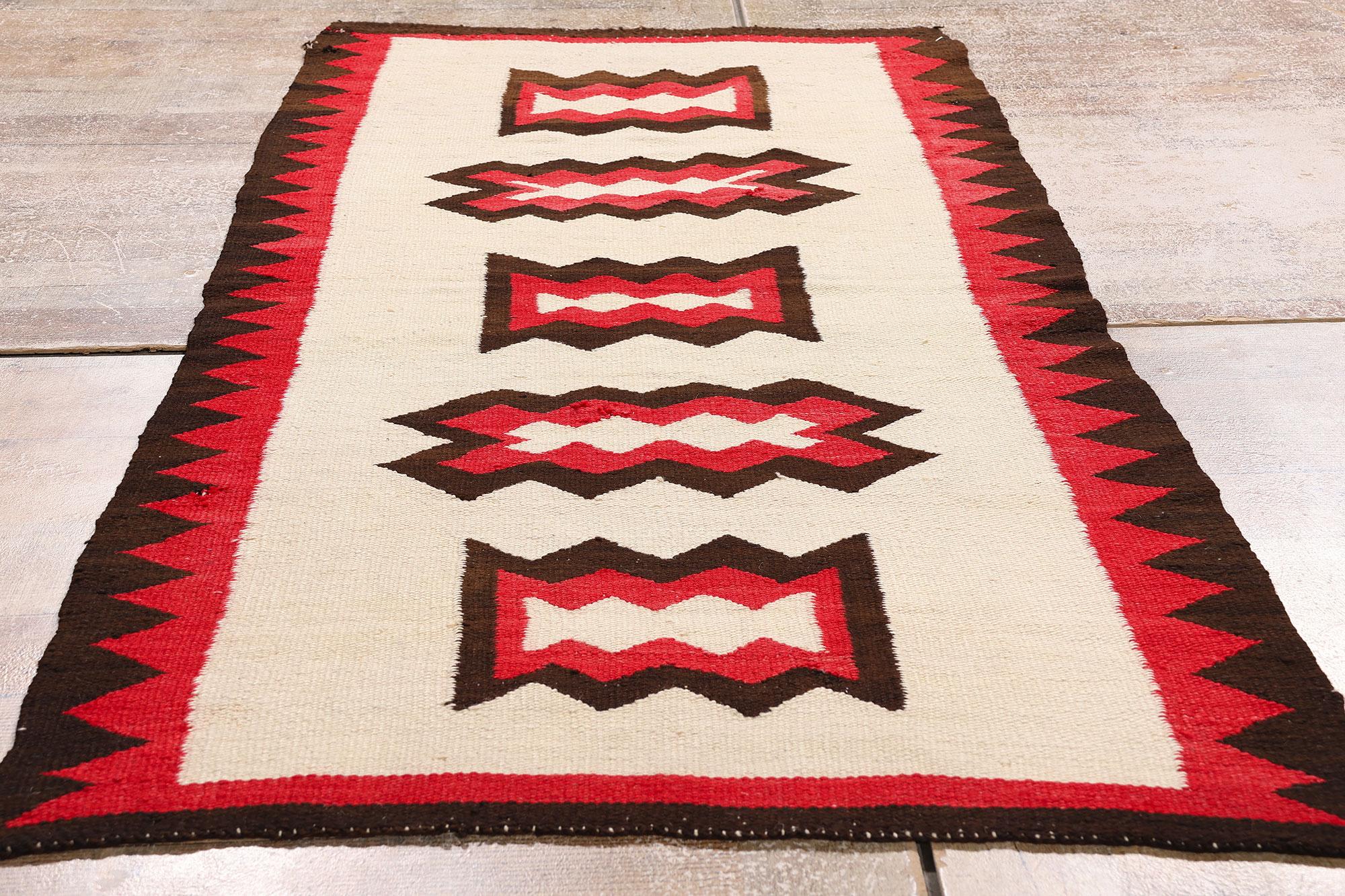 Echi della Terra: Antico capolavoro di Ganado dell'eredità di Hubbell In condizioni buone in vendita a Dallas, TX