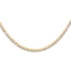 Collar Tenis Diamantes 7.08ctw