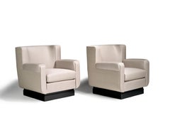 Eckart Muthesius, Pair of Armchairs, from Indore Maharajah Palace, 1930