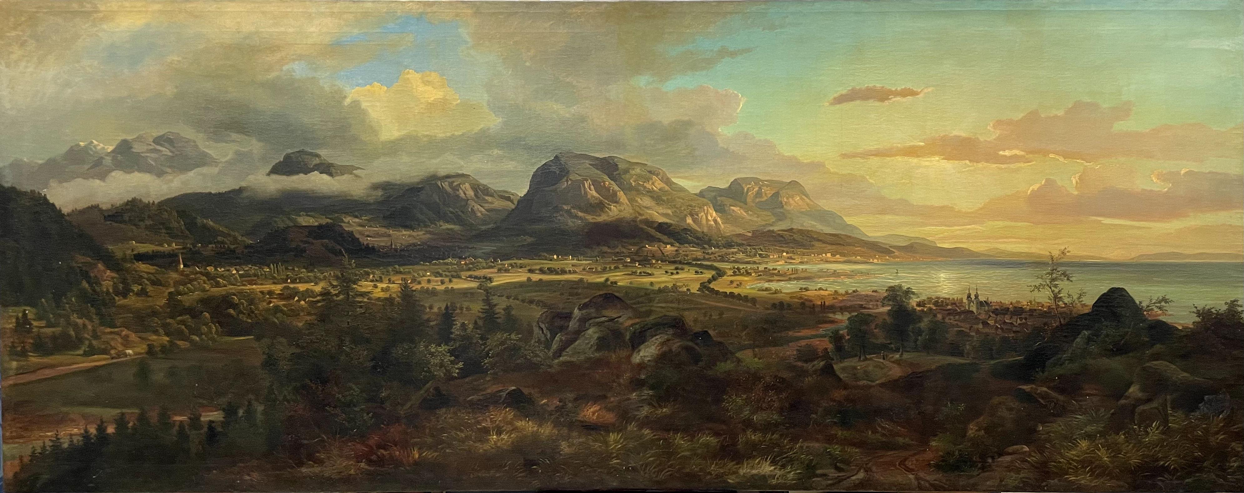 Landscape Painting Eckert Georg Maria - "See One"