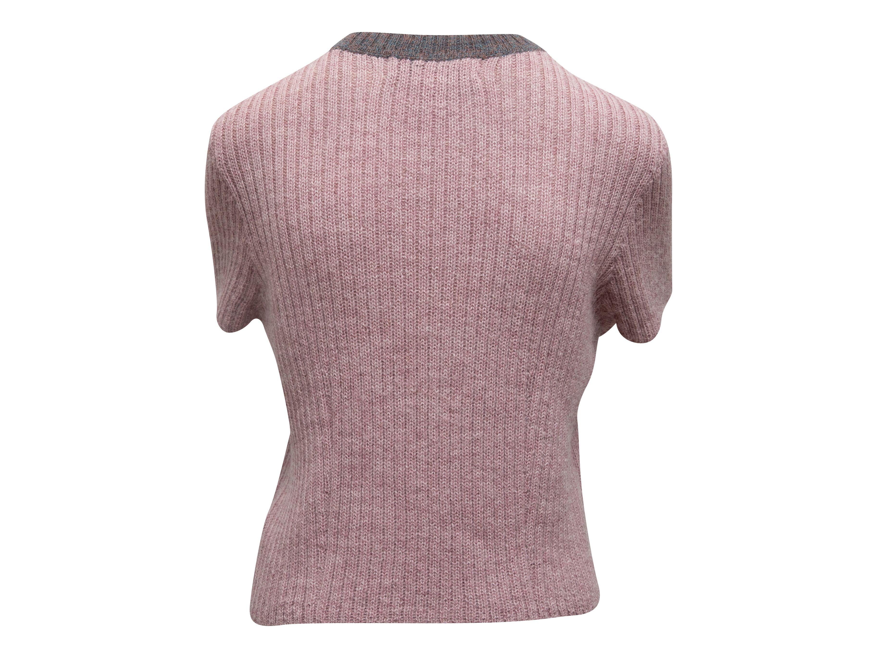 YOKE ALPACA WOOL DOUBLE SLEEVES RIB KNIT 極美品☆確実正規品