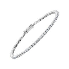 Ecksand 18k White Gold Petite Diamond Tennis Bracelet